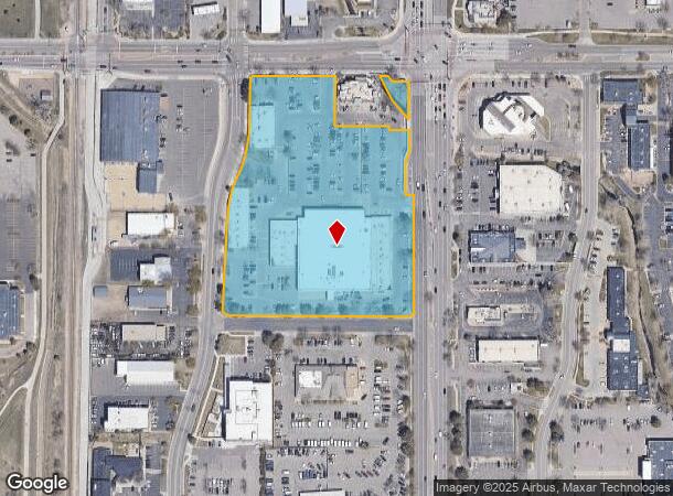  3657 S College Ave, Fort Collins, CO Parcel Map