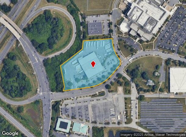  631 Solarex Ct, Frederick, MD Parcel Map