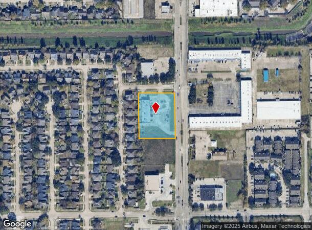  12500 Fondren Rd, Houston, TX Parcel Map