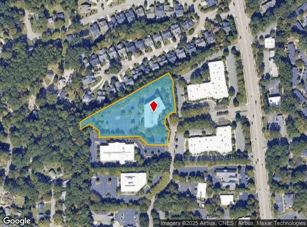  110 Horizon Dr, Raleigh, NC Parcel Map