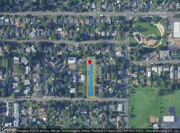  4709 Ne 50Th Pl, Portland, OR Parcel Map