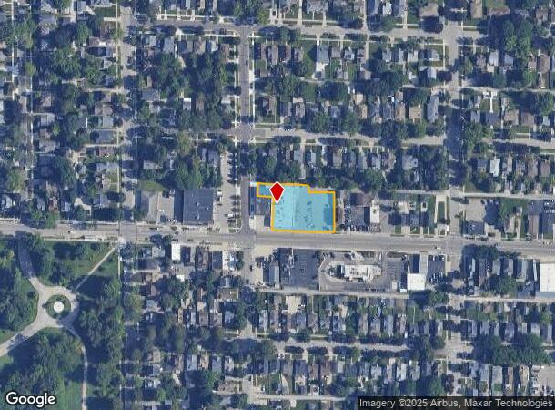 1153 Fulton St W, Grand Rapids, MI Parcel Map