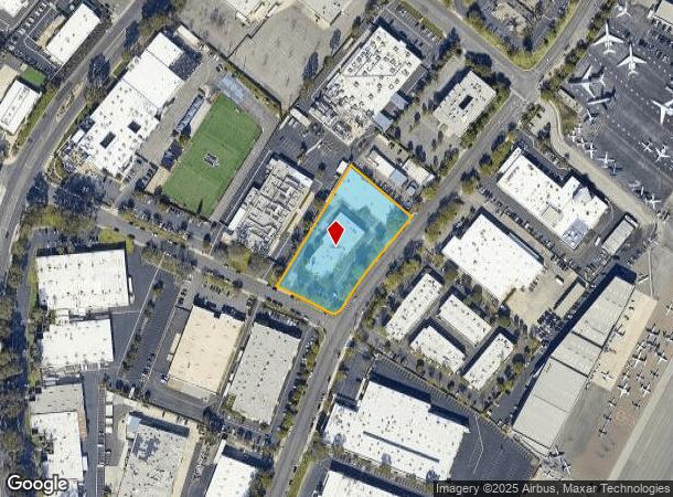  350 Fischer Ave, Costa Mesa, CA Parcel Map