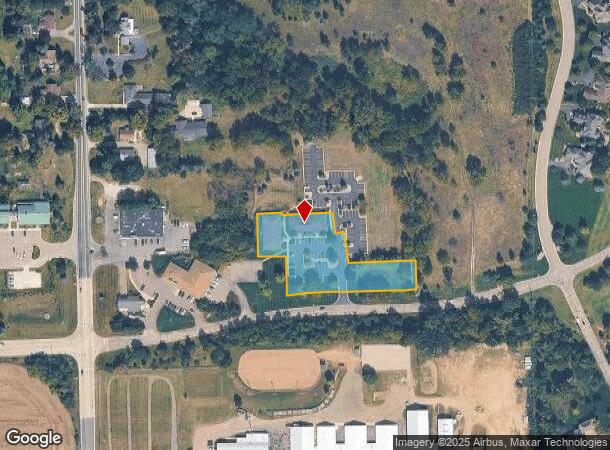 3380 Travis Pointe Rd, Ann Arbor, MI Parcel Map