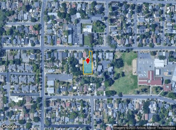  1741 Pine St, Napa, CA Parcel Map