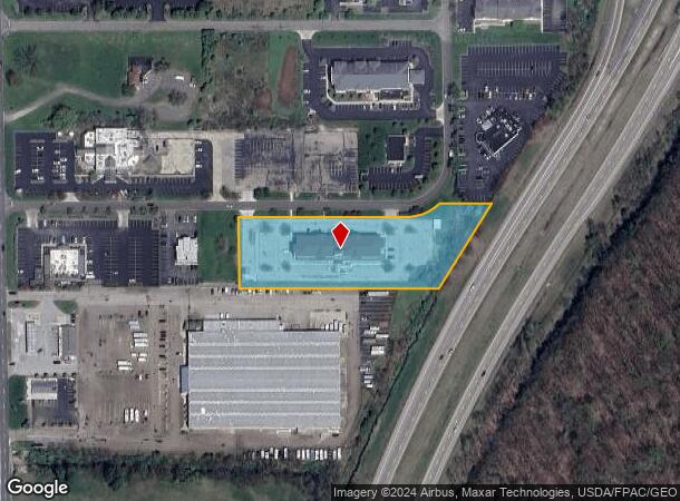  1051 Tiffany South S, Poland, OH Parcel Map