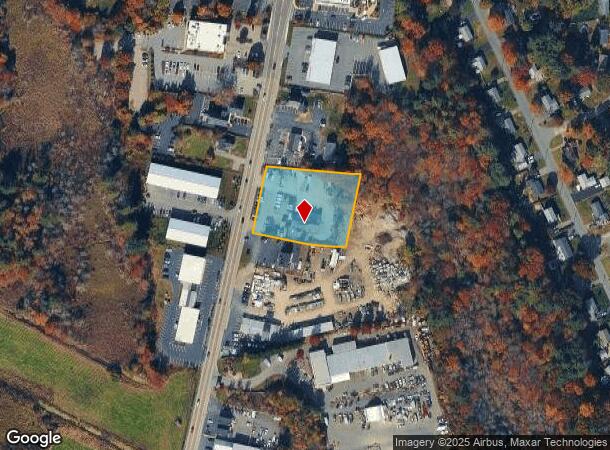 263 Bedford St, Whitman, MA Parcel Map