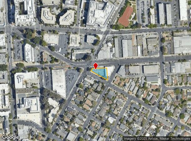  1791 Broadway St, Redwood City, CA Parcel Map