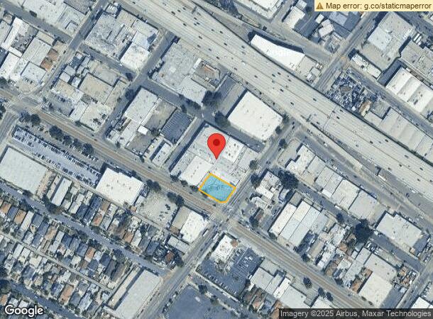  1225 E Washington Blvd, Los Angeles, CA Parcel Map