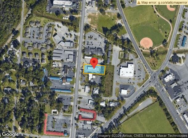  450 S Main St, Statesboro, GA Parcel Map