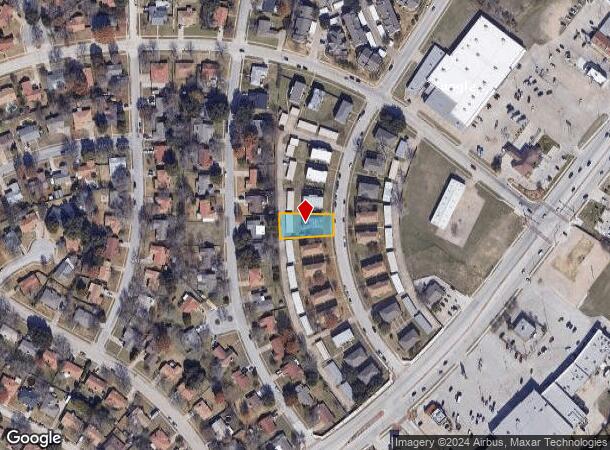  209 Vista Way, Benbrook, TX Parcel Map