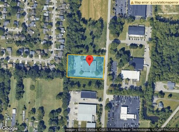  1603 Airline Dr, Bossier City, LA Parcel Map