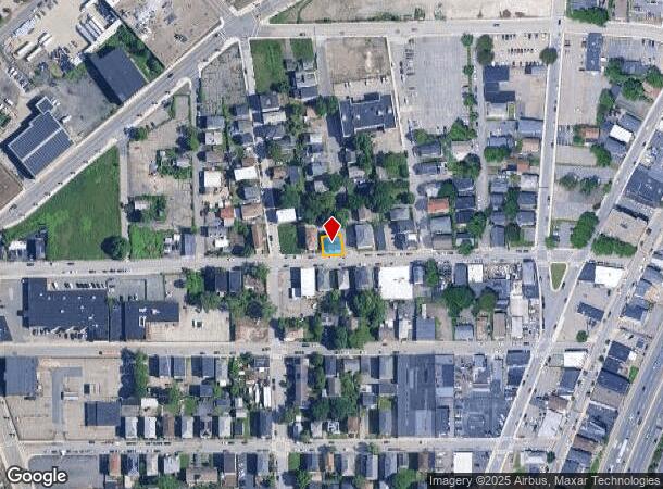  44 Lafayette St, Worcester, MA Parcel Map