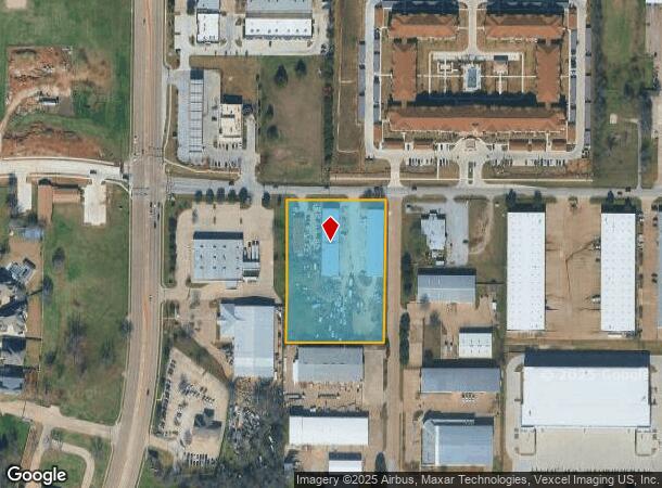 1210 W Harris Rd, Arlington, TX Parcel Map