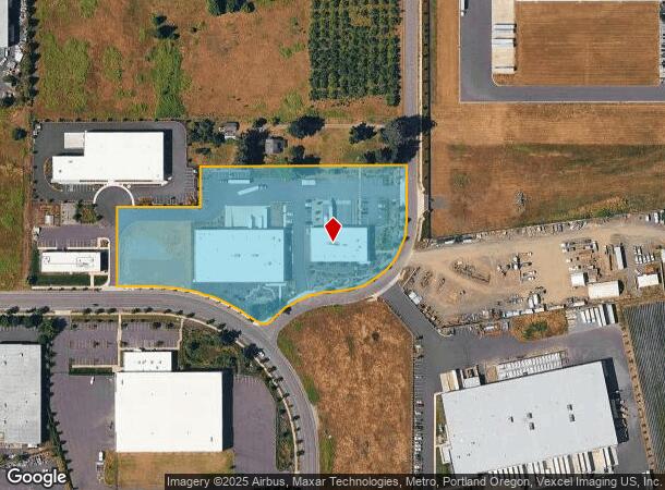 386 S Sequoia Pky, Canby, OR Parcel Map
