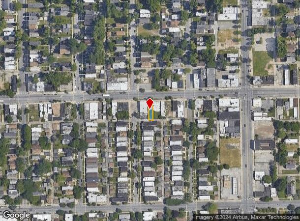  705 E 75Th St, Chicago, IL Parcel Map