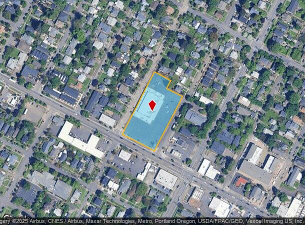  7611 N Exeter Ave, Portland, OR Parcel Map