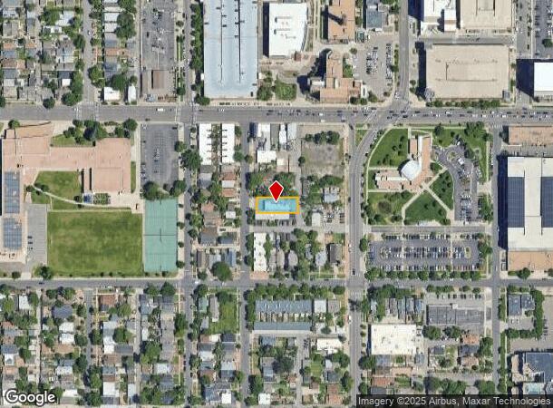  536 Cherokee St, Denver, CO Parcel Map