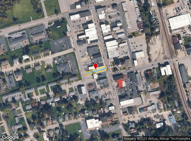  148 S Main St, Lawrenceburg, KY Parcel Map