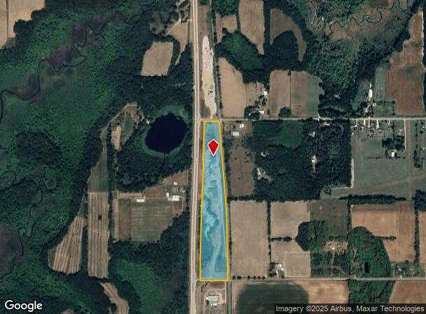 51609 N Us Highway 131, Three Rivers, MI Parcel Map