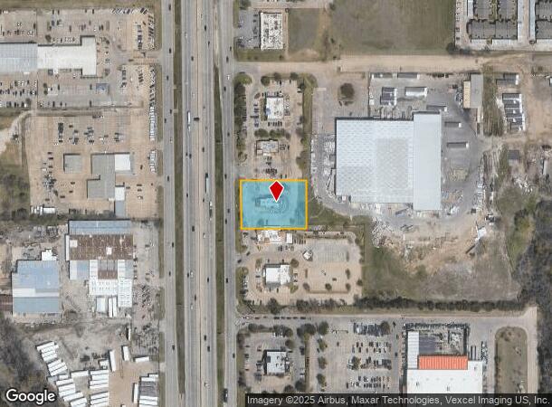  760 N I-35E E, Lancaster, TX Parcel Map
