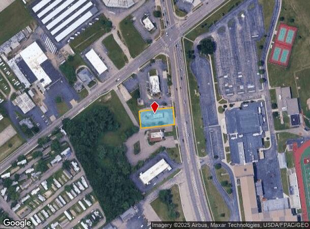  1975 Harshman Rd, Riverside, OH Parcel Map