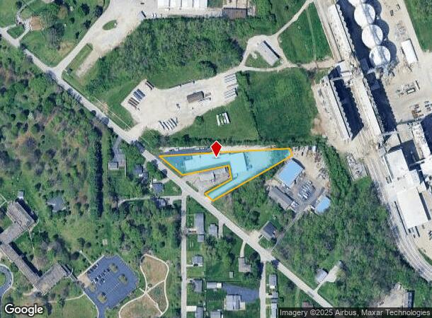  1202 Bethel Ave, Beech Grove, IN Parcel Map