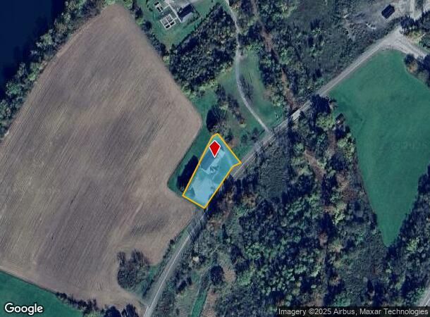 3586 E River Rd, Nichols, NY Parcel Map