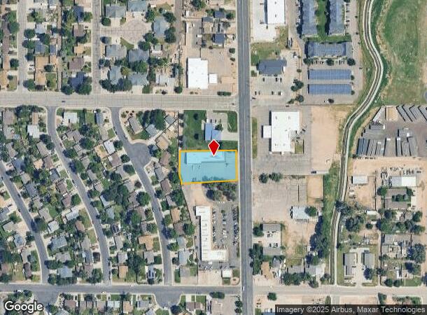 3501 11Th Ave, Evans, CO Parcel Map