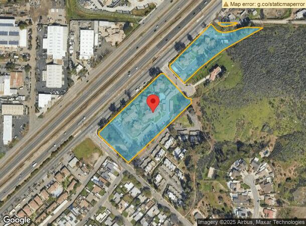  9349 Creekside Ct, Santee, CA Parcel Map