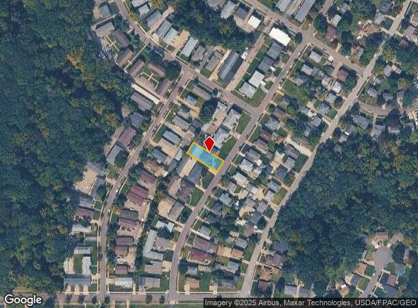  512 Treeside Dr, Akron, OH Parcel Map