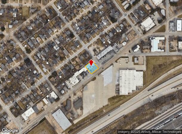  3950 W Vickery Blvd, Fort Worth, TX Parcel Map