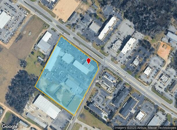 2540 Broad St, Sumter, SC Parcel Map