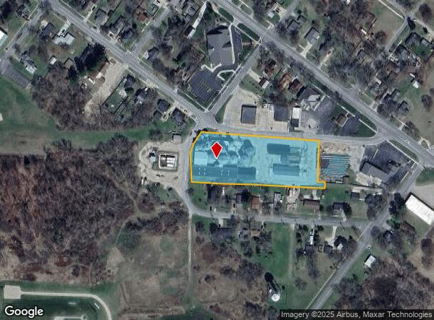 907 Washington St, Lakeview, MI Parcel Map