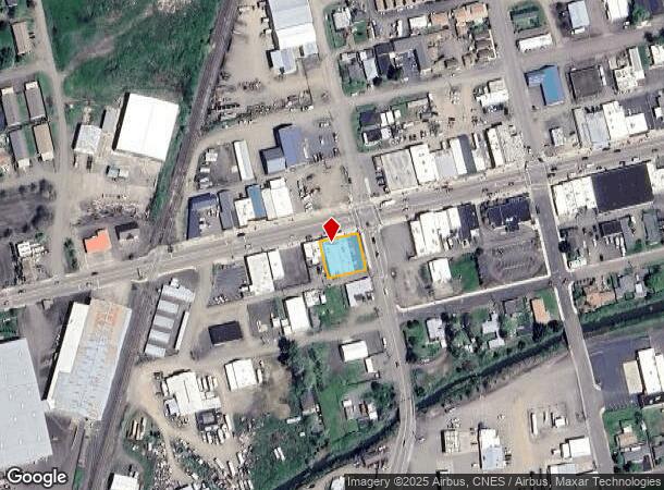  200 W Central Ave, Sutherlin, OR Parcel Map