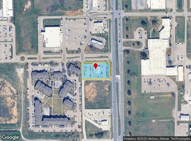  1036 S Broadway St, Joshua, TX Parcel Map