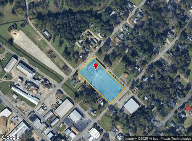 129 E Beech St, Cochran, GA Parcel Map