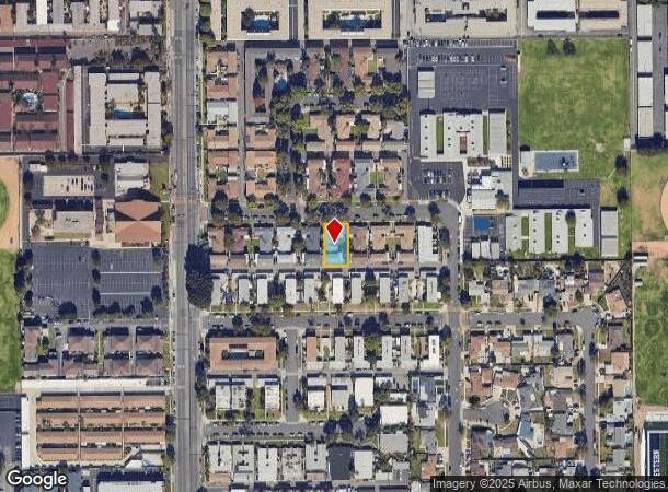  3420 W Danbrook Ave, Anaheim, CA Parcel Map
