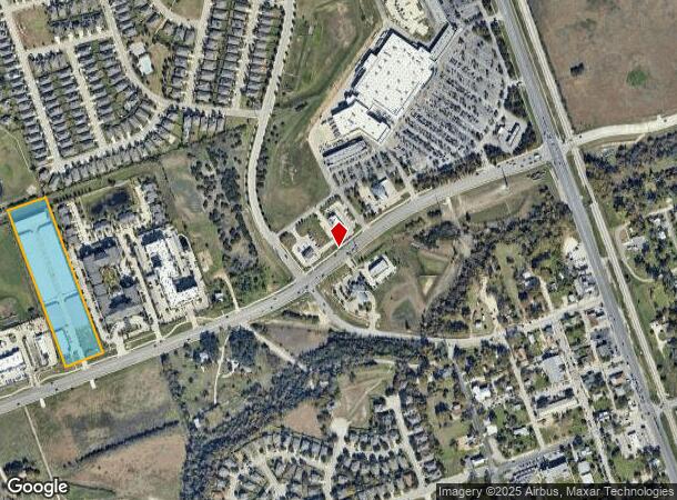  11520 Hero Way W, Leander, TX Parcel Map