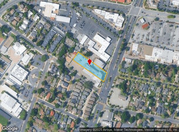 16185 Los Gatos Blvd, Los Gatos, CA Parcel Map