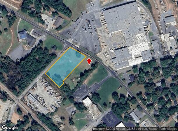  1601 N Charlotte Ave, Monroe, NC Parcel Map