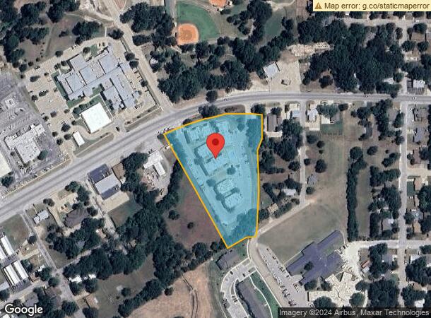  1201 W Pearl St, Granbury, TX Parcel Map