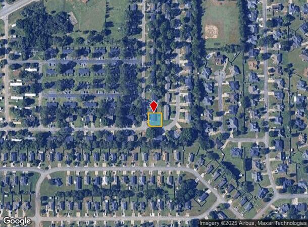  628 Cedarwood Dr, Bonaire, GA Parcel Map