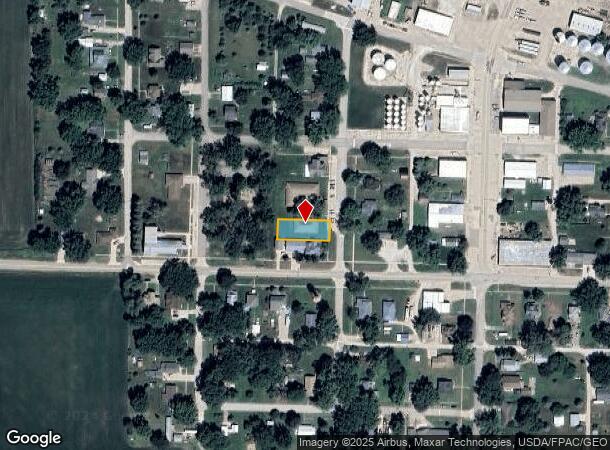  204 Hill St, Cushing, IA Parcel Map