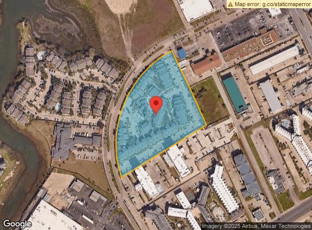  6315 Central City Blvd, Galveston, TX Parcel Map