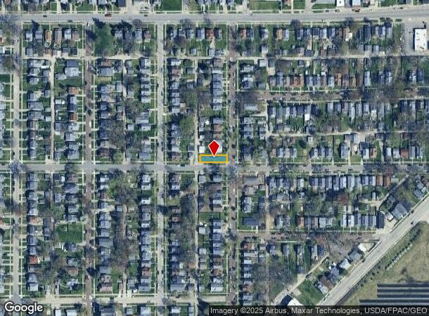  556 Carlton St, Toledo, OH Parcel Map