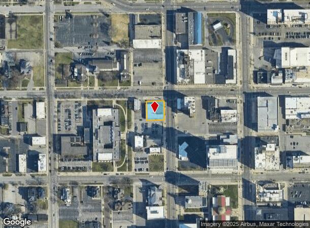 135 N Lafayette Blvd, South Bend, IN Parcel Map