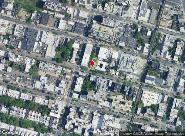 871 Bergen St, Brooklyn, NY Parcel Map