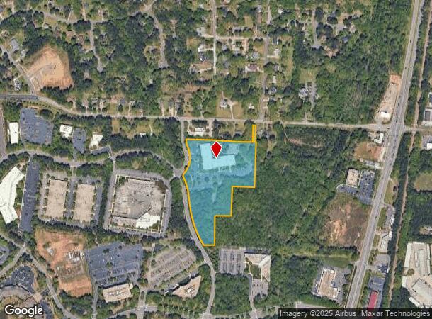 2905 Meridian Pky, Durham, NC Parcel Map