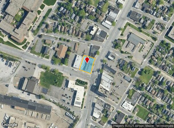  10550 W Jefferson Ave, River Rouge, MI Parcel Map